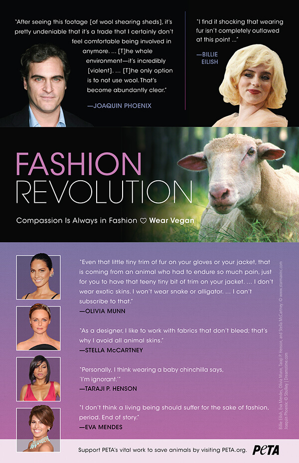 Fashion Forward Leaflet | PETA Literature Fashion Forward Leaflet | PETA Literature