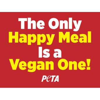 The Only Happy Meal is a Vegan One