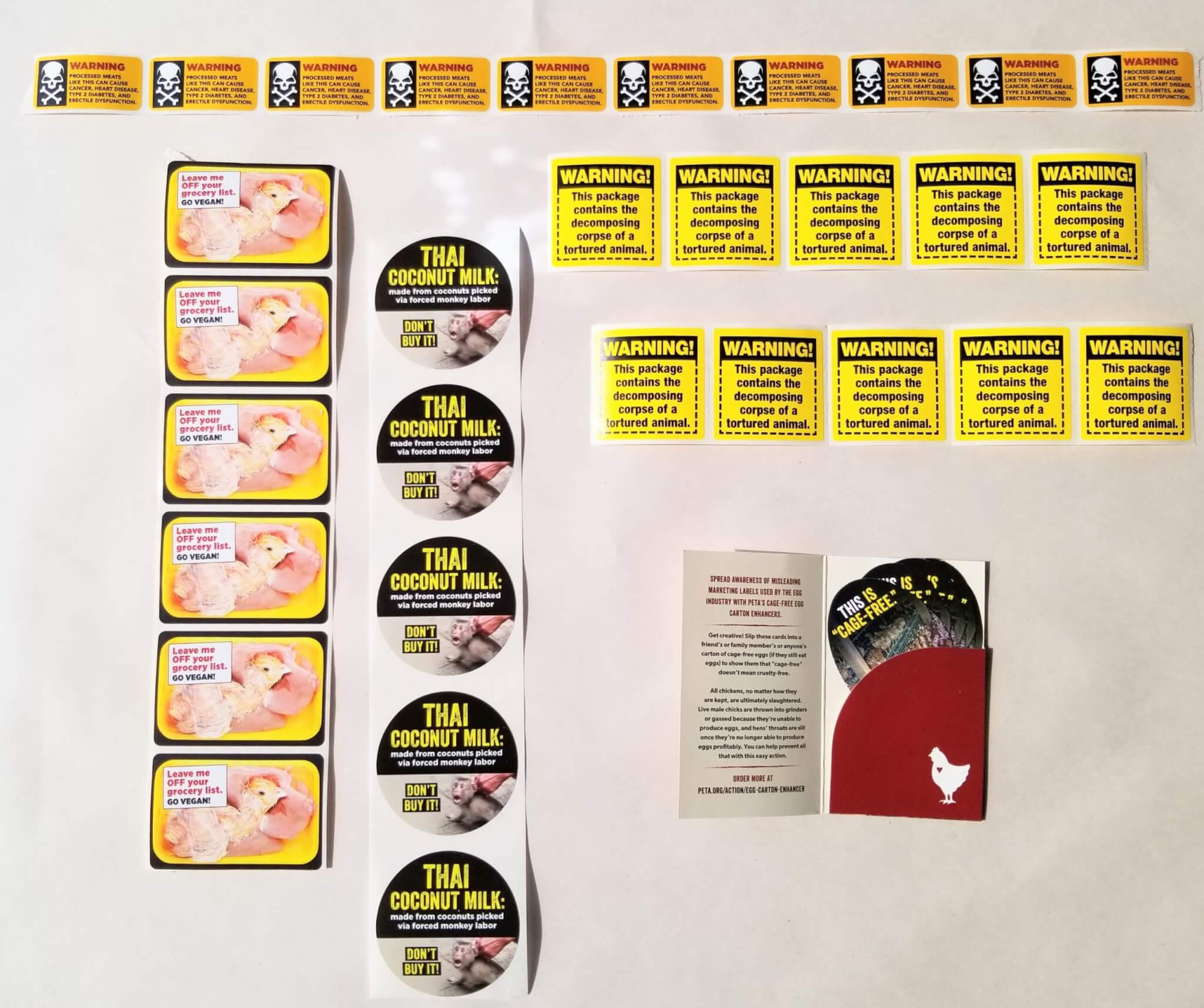 Shop Vegan Activism Pack