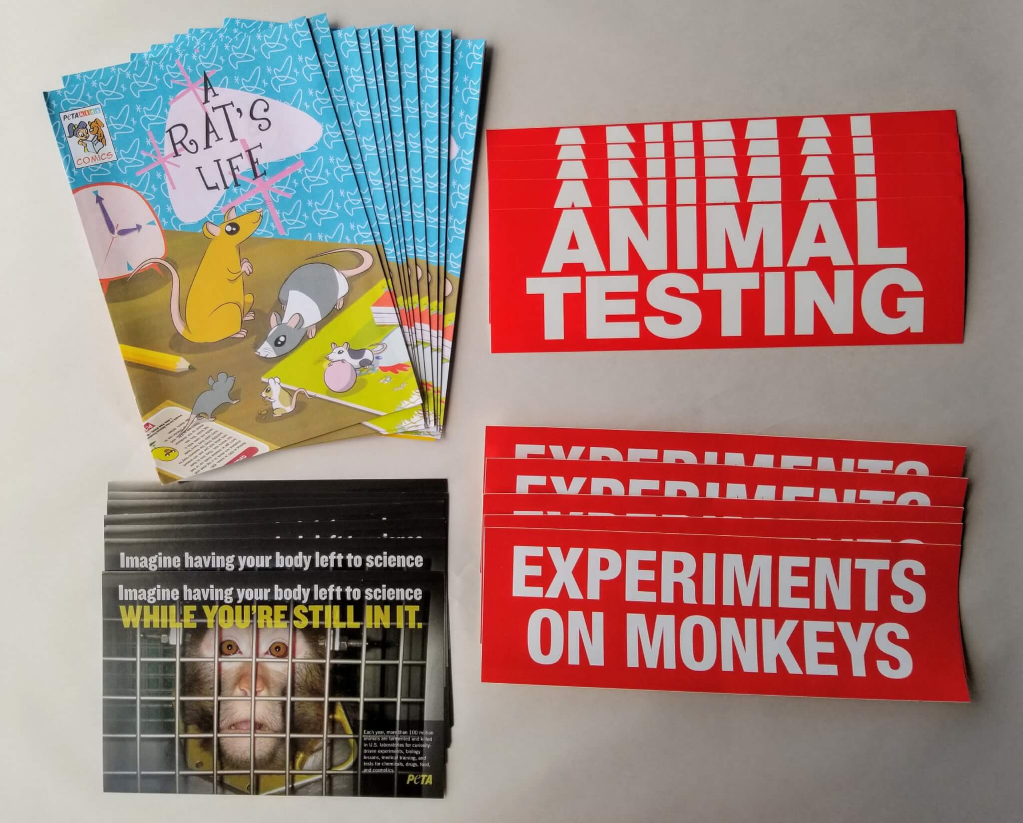 End Animal Experiments Activism Pack