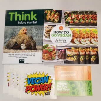 End Animal Experiments Pack Contents