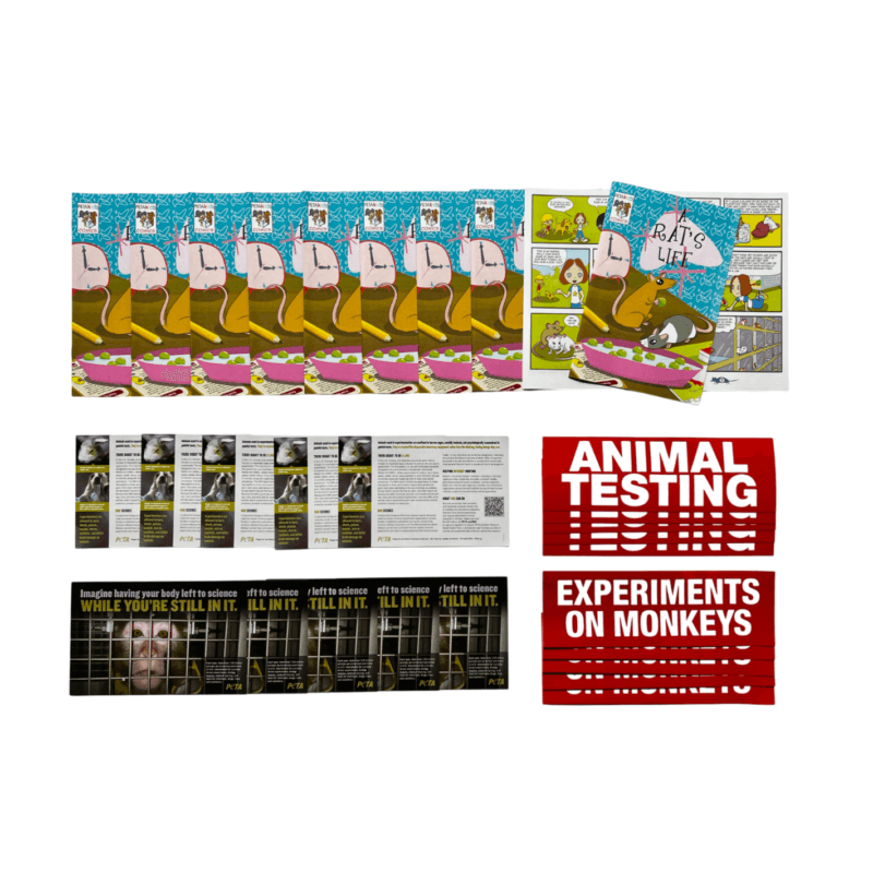 End Animal Experiments Activism Pack