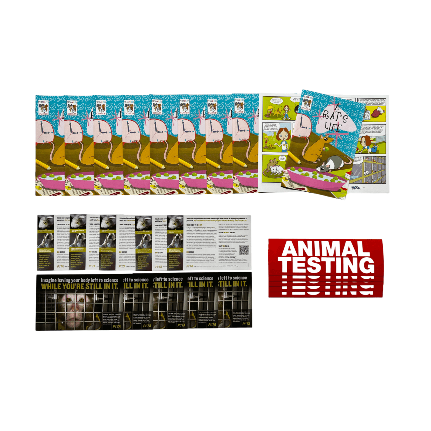 End Animal Experiments Pack