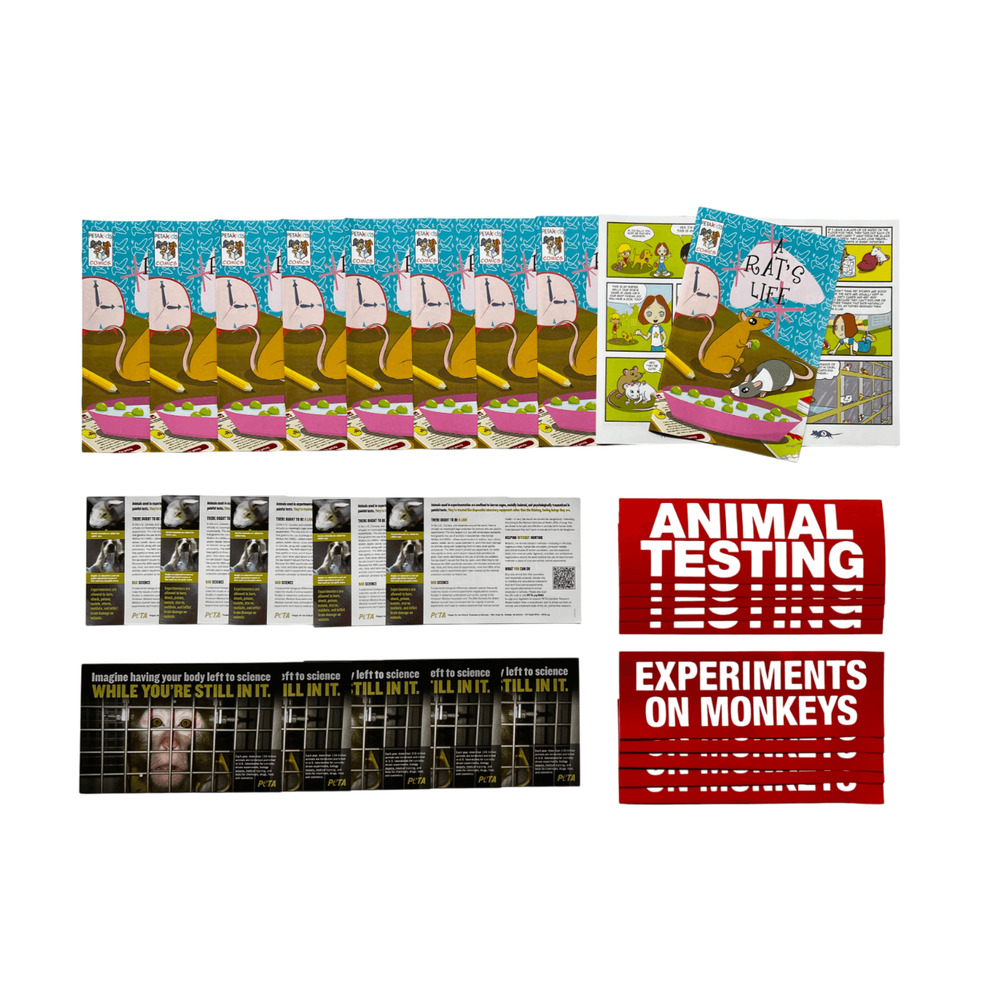 End Animal Experiments Activism Pack