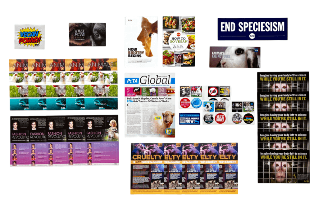 Supporter Starter Pack | PETA Literature