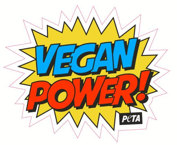 Vegan Power Sticker