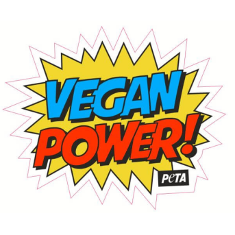 Vegan Power Sticker