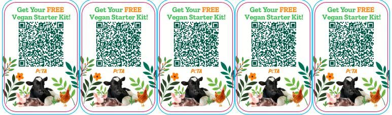 VSK QR Code Sticker Sheet