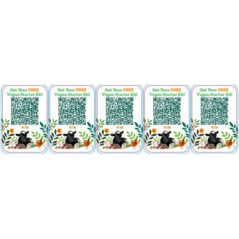 VSK QR Code Sticker Sheet