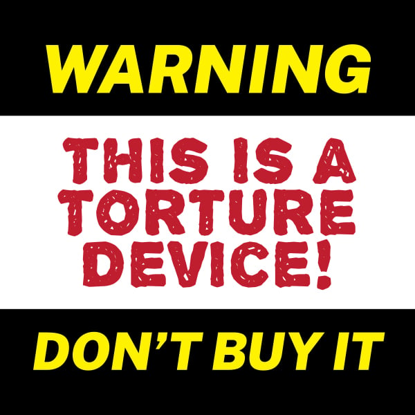 Glue Trap Warning Sticker